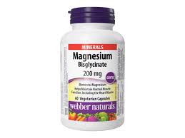 WN MAGNESIUM BISGLYCINATE 200MG CAPS 60'S
