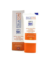 ZELATON SPF50 SUNSCREEN LOTION 60ML