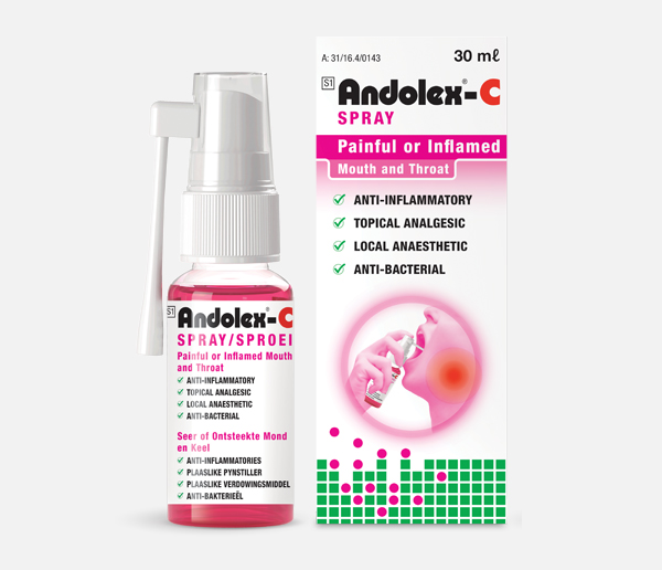 ANDOLEX-C SPRAY 30ML