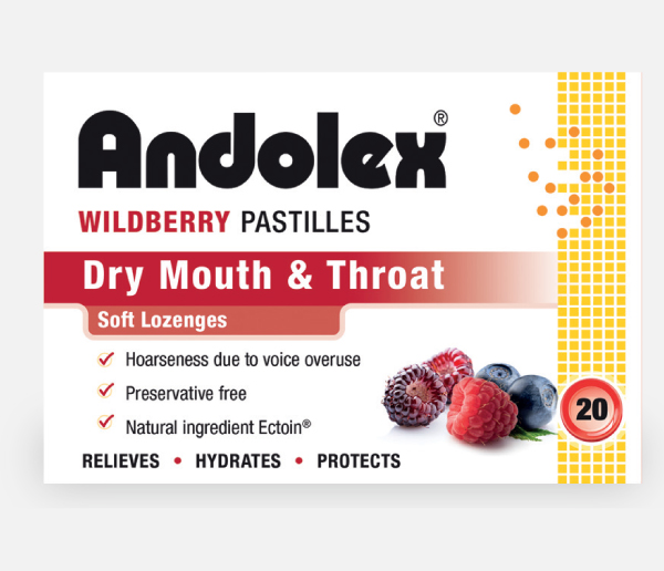 ANDOLEX WILDBERRY PASTILLES 20'S