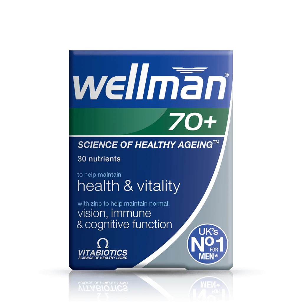 WELLMAN 70+ TABS 30’s